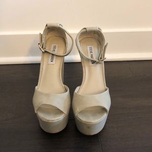 Steve Madden open toed heels